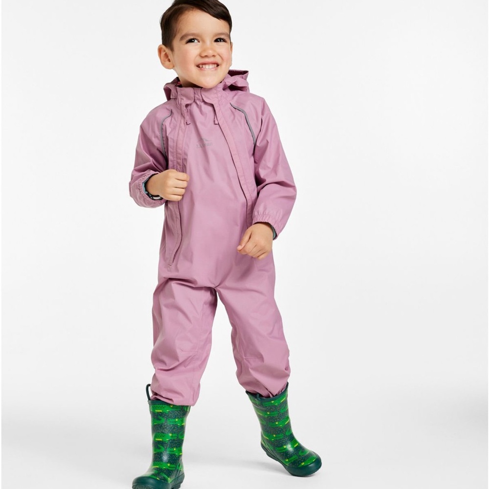 LL Bean toddler rain suit